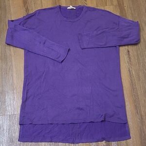 ELIEN FISHER Purple Women's Sweater  used good condition zise XS‎